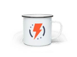 White Enamel Mug